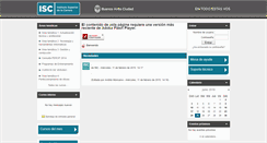 Desktop Screenshot of iscvirtual.buenosaires.gob.ar