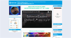 Desktop Screenshot of bibliotecaszonad.buenosaires.gob.ar