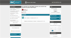 Desktop Screenshot of iscvirtual.buenosaires.gov.ar