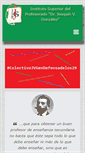 Mobile Screenshot of institutojvgonzalez.buenosaires.edu.ar